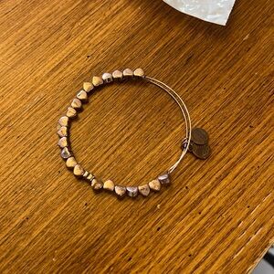 Alex and Ani Heart Beaded Bracelet